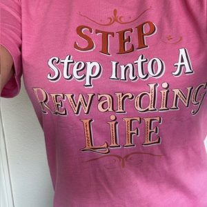 Rewarding Life (Sleeve LOGO) – Printed Tee